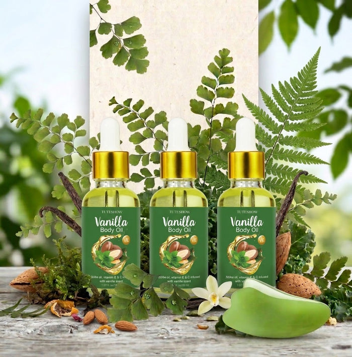 3-Pack Vanilla Body Oil