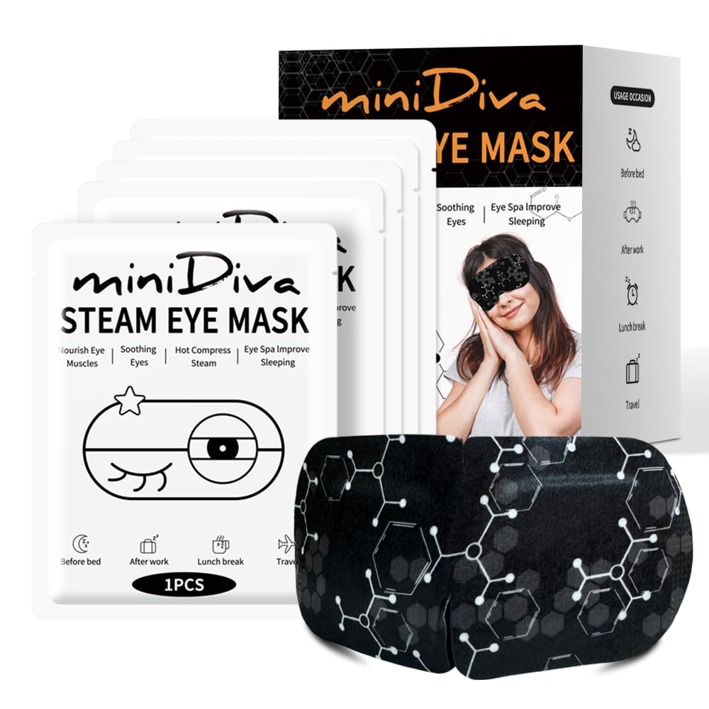 Steam Eye Mask self-heating disposable eye mask providing soothing warmth and relaxation