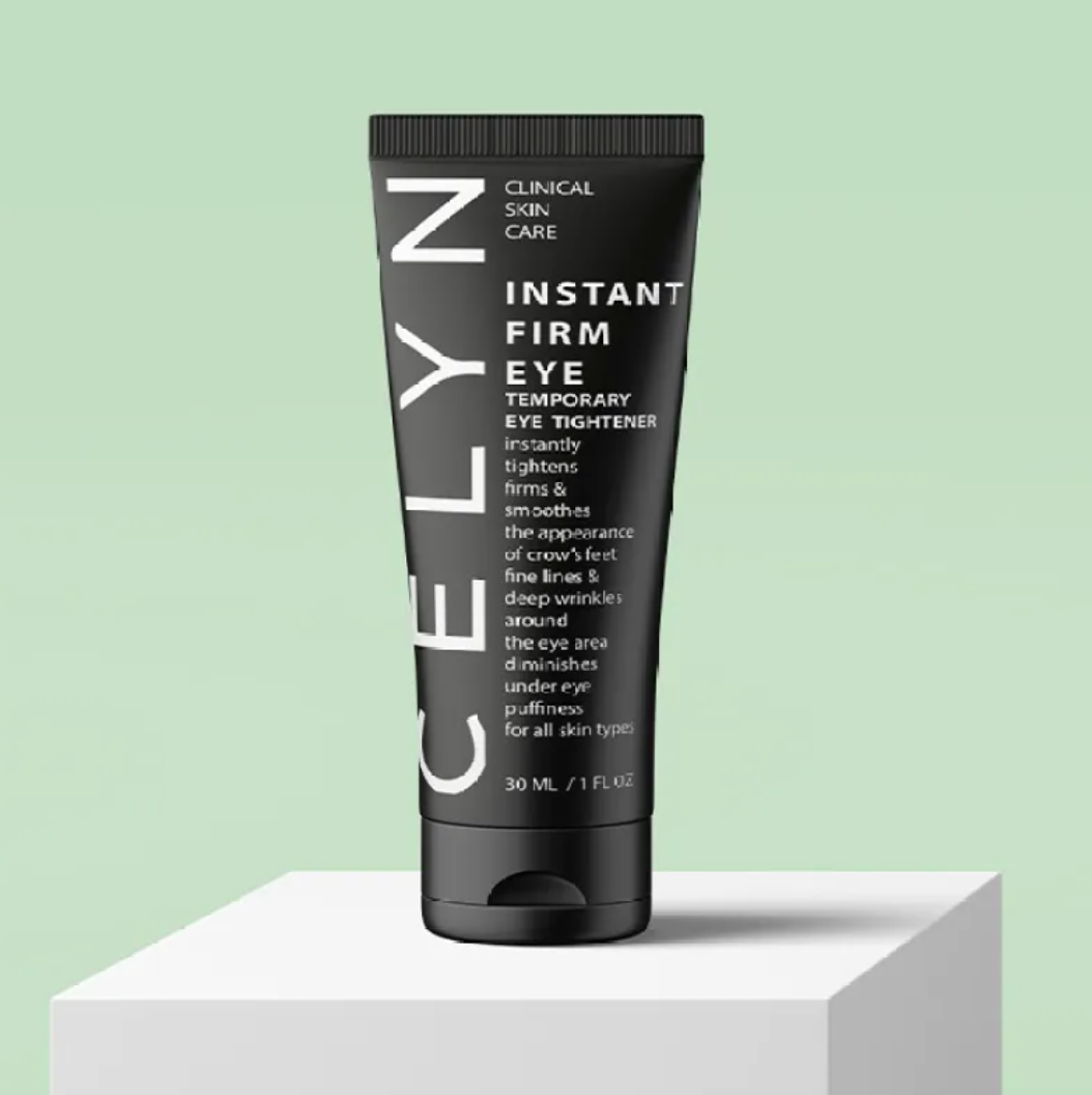 Hydrating Eye Care Serum bottle for moisturizing and reducing puffiness around eyes