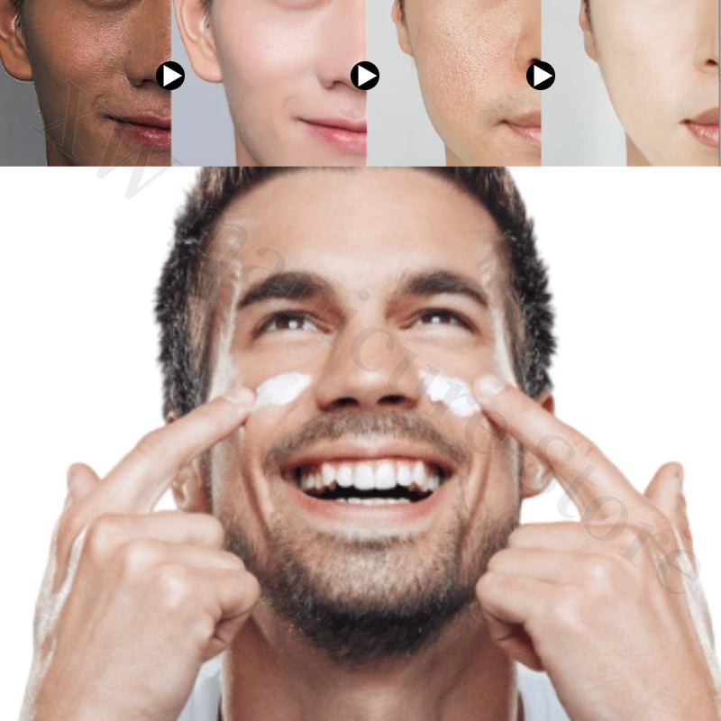 MANCODES Men's Toning BB Cream tube with hyaluronic acid and black packaging