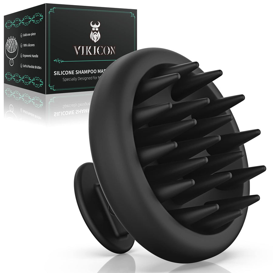 Silicone Scalp Massager with soft silicone bristles