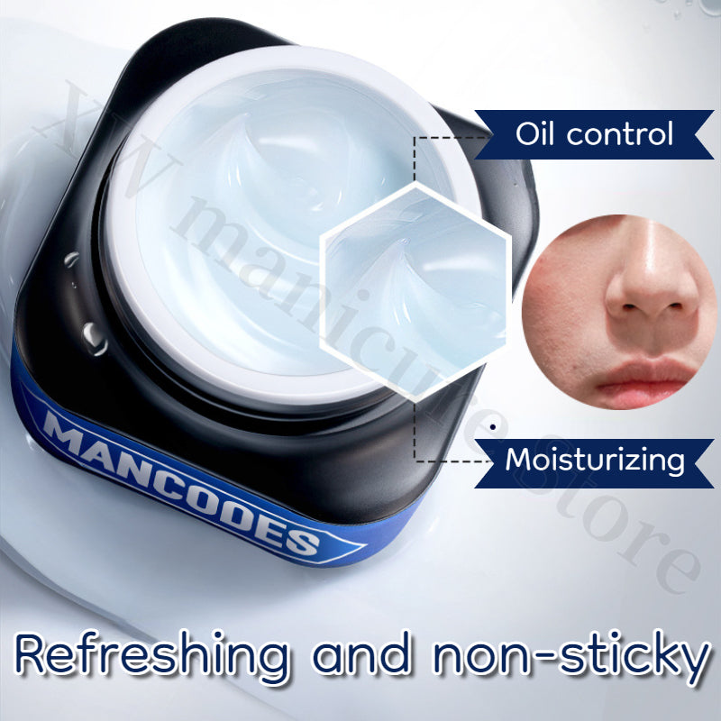 MANCODES Men's Toning BB Cream with Hyaluronic Acid in black packaging