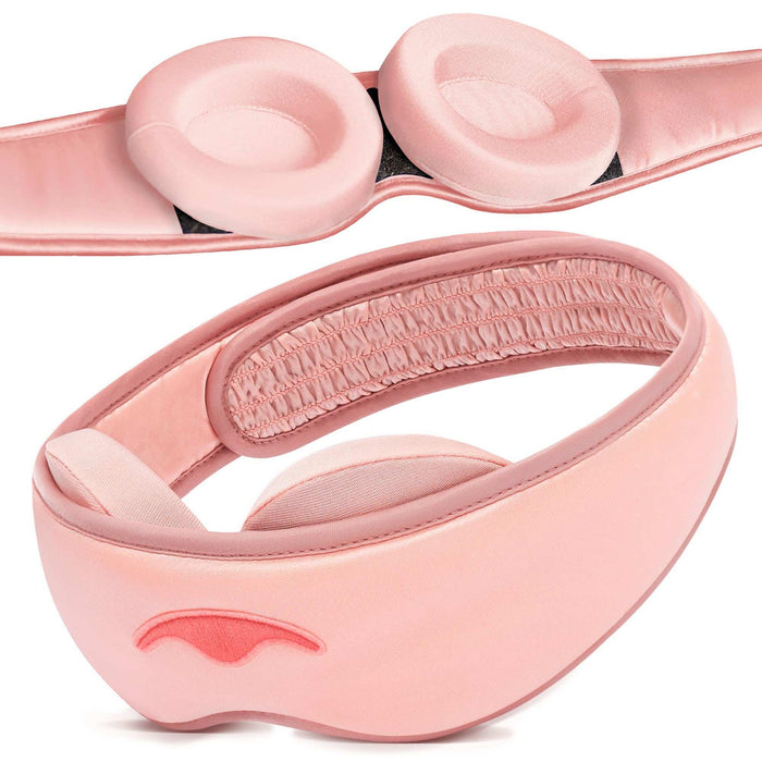 Manta Silk Mask premium 100% silk sleep mask with adjustable strap and protective pouch for complete darkness and comfort