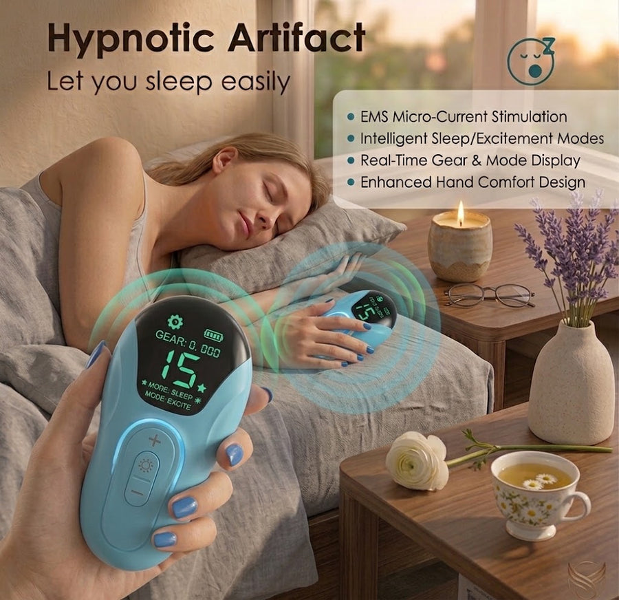 Smart Sleep Device with Microcurrent Massage