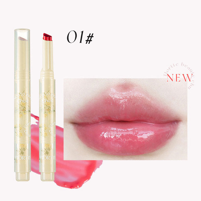 FLORTTE First Kiss Love Stick Lipstick pen with mirror and vibrant shades