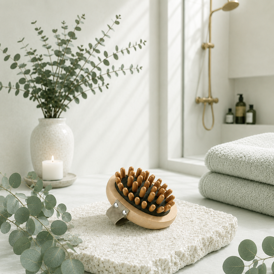Wooden Body Massage Brush