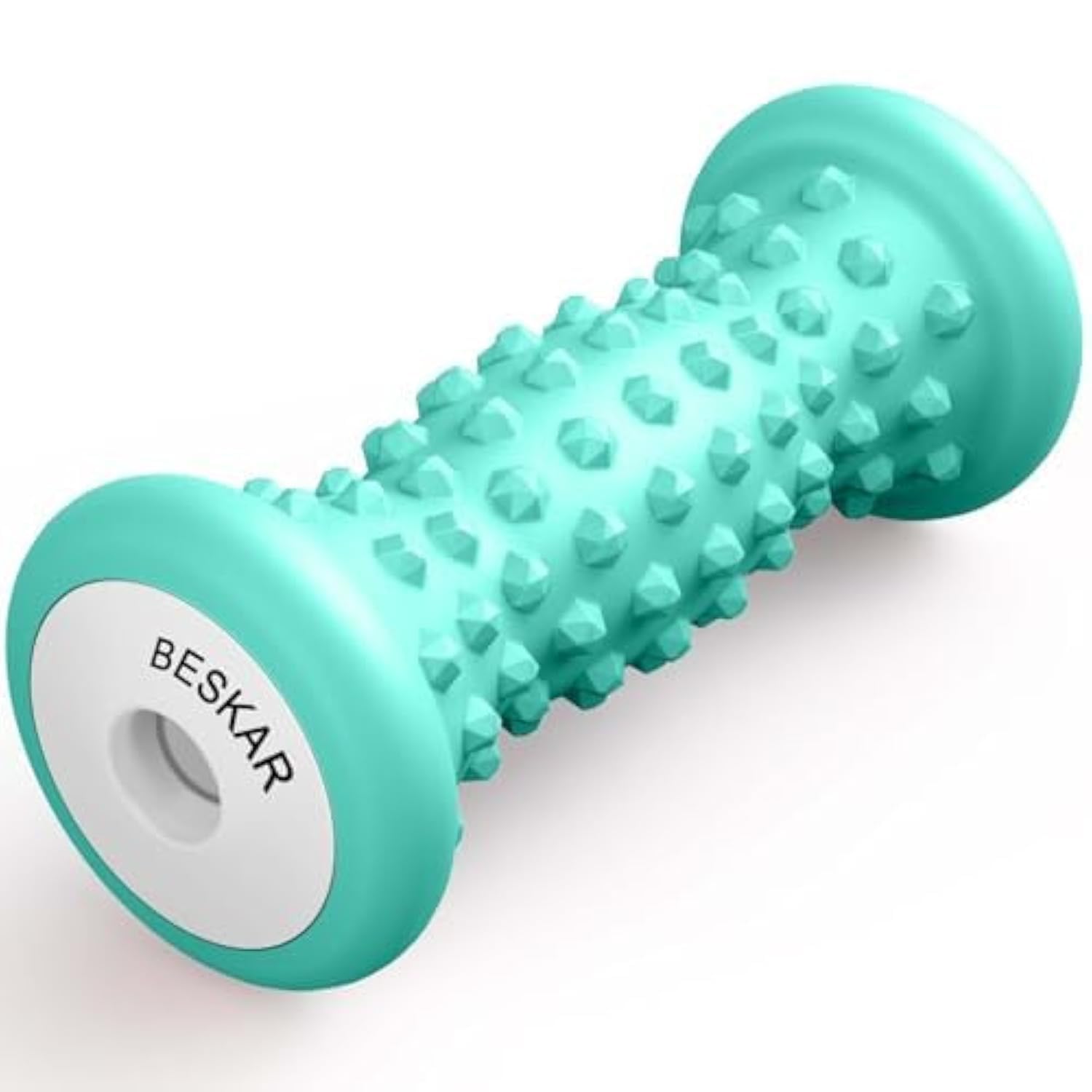 Ergonomic foot massage roller for plantar fasciitis and foot pain relief