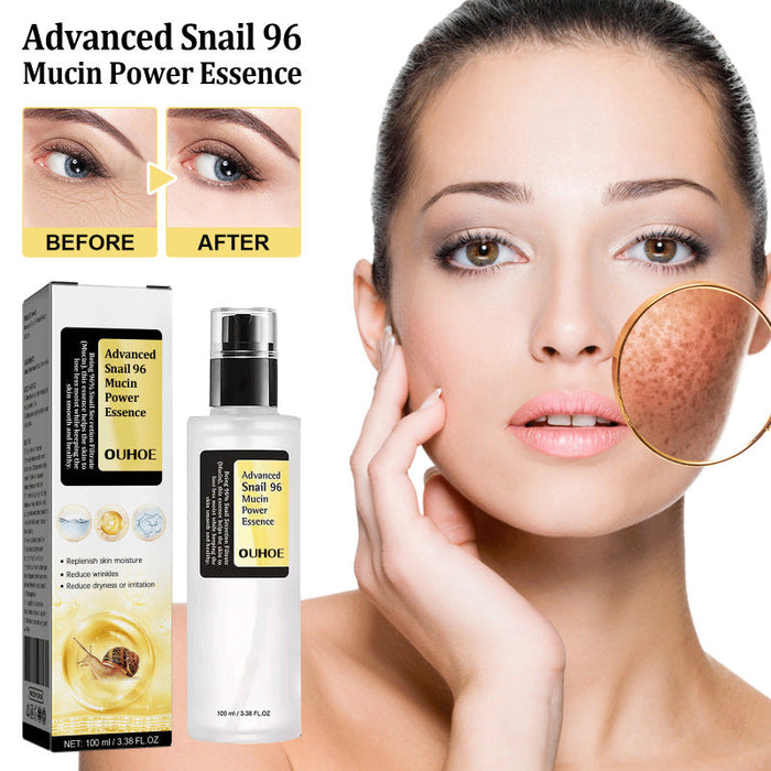 Bottle of Snail Collagen Power Repairing Liquid for skin repair and hydration