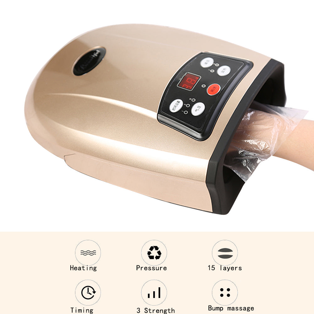 Electric heated hand massager relieves hand numbness and promotes skin care