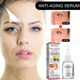 Firming and nourishing facial skin care product bottle with deep anti-wrinkle essence and moisturizing formula