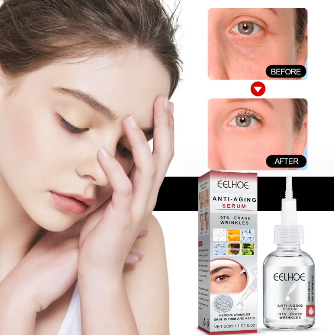 30ml bottle of deep anti-wrinkle essence for firming and nourishing facial skin care
