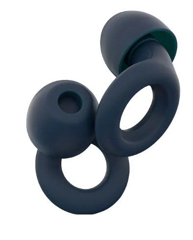 Noise-reducing silicone earplugs with storage box for comfortable, reusable noise blocking during sleep