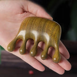 Sandalwood Wide Tooth Comb for Scalp Massage (Portable)