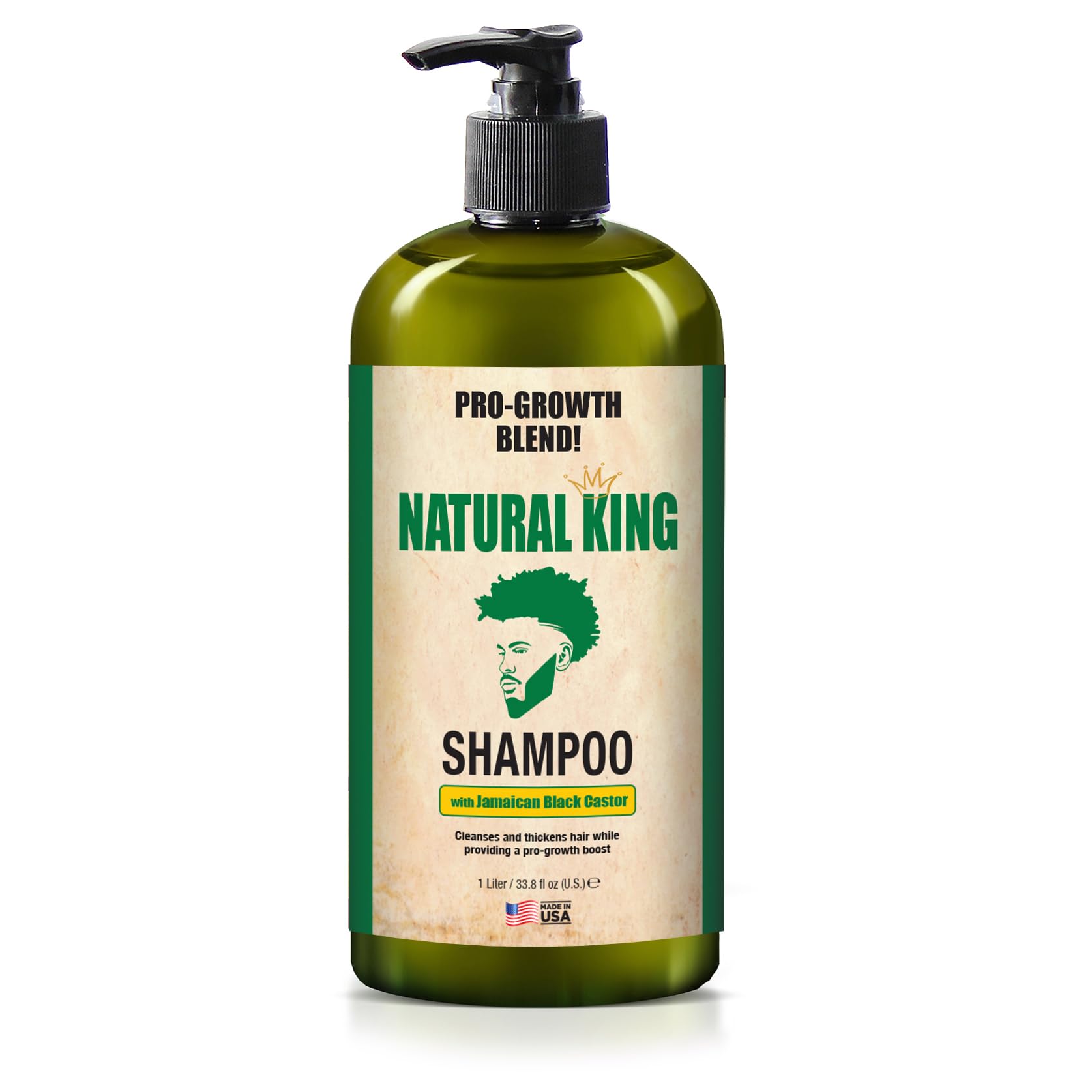 Natural King Jamaican Black Castor Oil Shampoo for Men