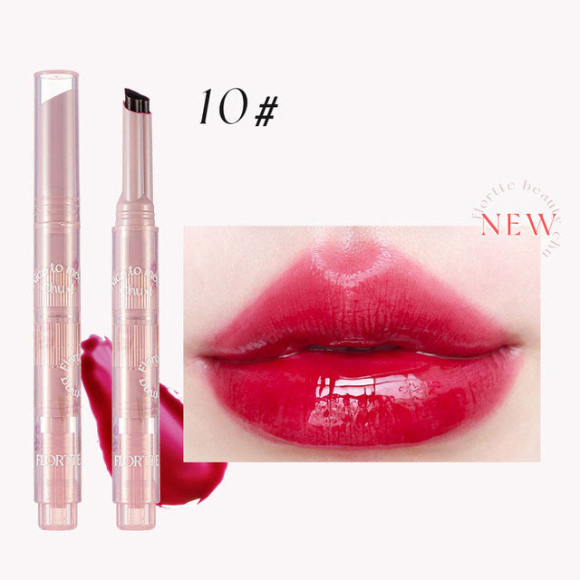 FLORTTE First Kiss Love Stick Lipstick pen with mirror and vibrant shades
