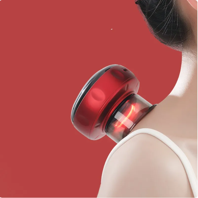 Vacuum Cupping & Scraping Device portable design