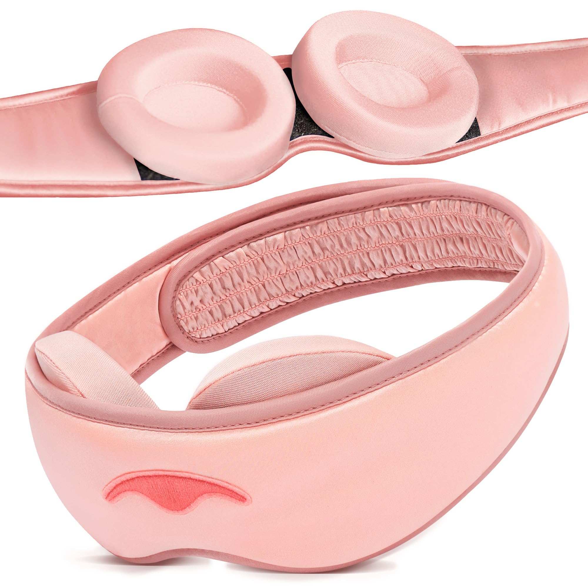 Manta Silk Mask premium 100% silk sleep mask with adjustable strap and protective pouch