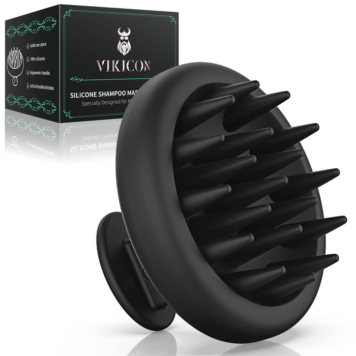 Silicone Scalp Massager with soft silicone bristles