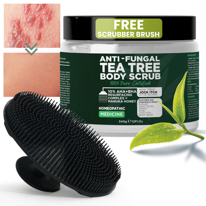 Body Scrub with Tea Tree oil
