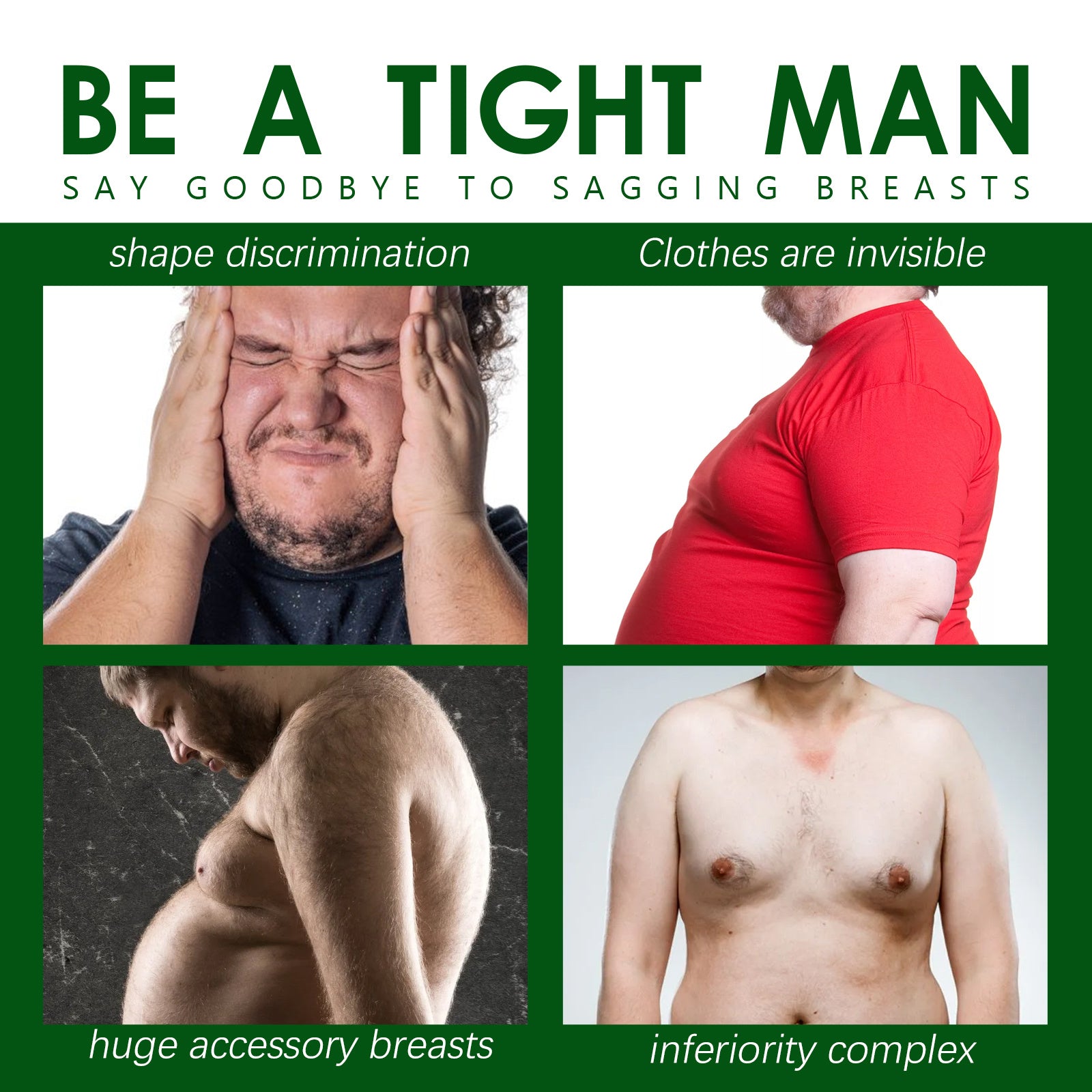 Men’s Chest Firming Care Patches — 12-Piece Set