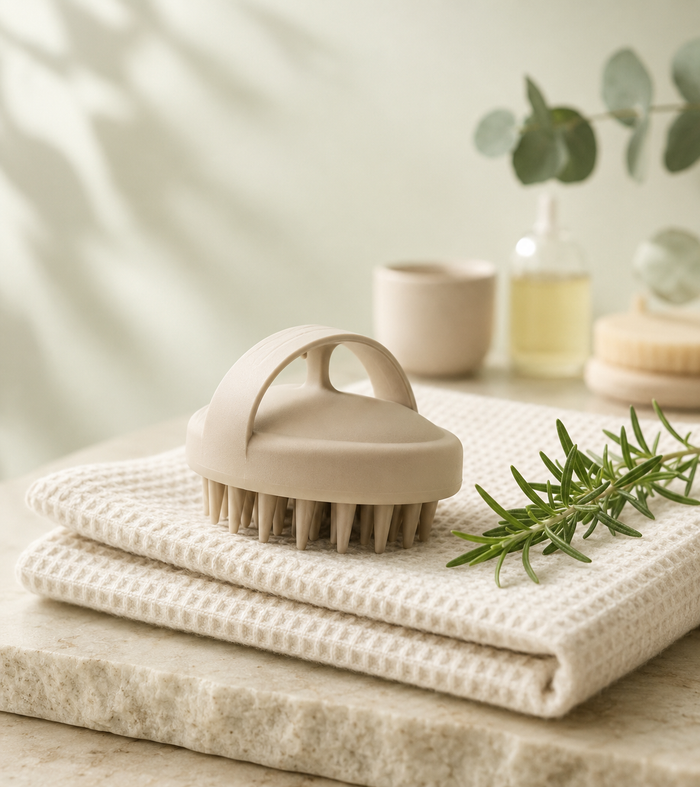 Silicone Scalp Massager & Shampoo Brush