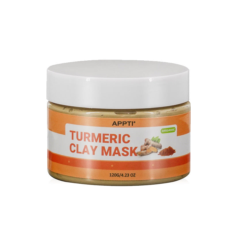 Turmeric Skincare Set: Toner, Cream, Serum, Mask, Scrub