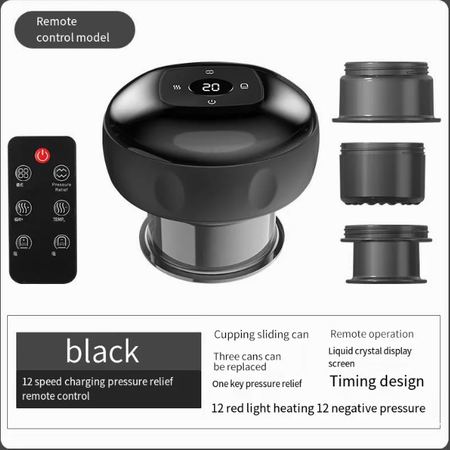 Vacuum Cupping & Scraping Device portable design