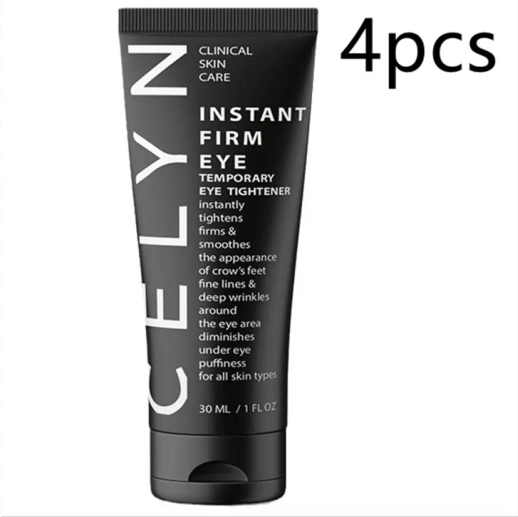 Hydrating Eye Care Serum bottle with applicator for moisturizing under-eye skin and reducing puffiness and dark circles