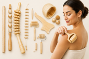 12-Piece Wooden Body Massage Tool Set