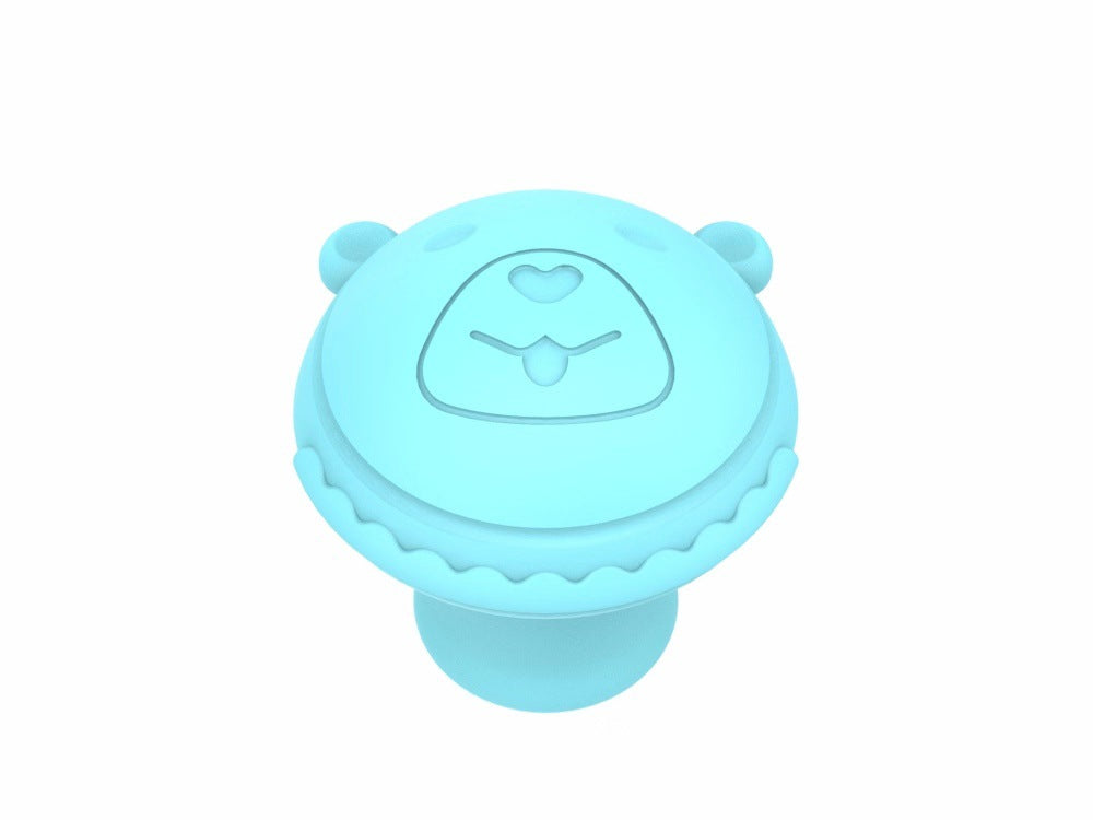 Facial Slimming Device for jaw toning and V-shaped face enhancement in blue and pink designs