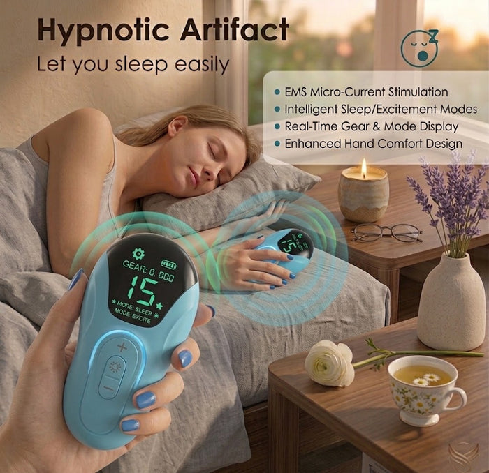 Smart Sleep Device with Microcurrent Massage