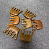 Sandalwood Wide Tooth Comb for Scalp Massage (Portable)