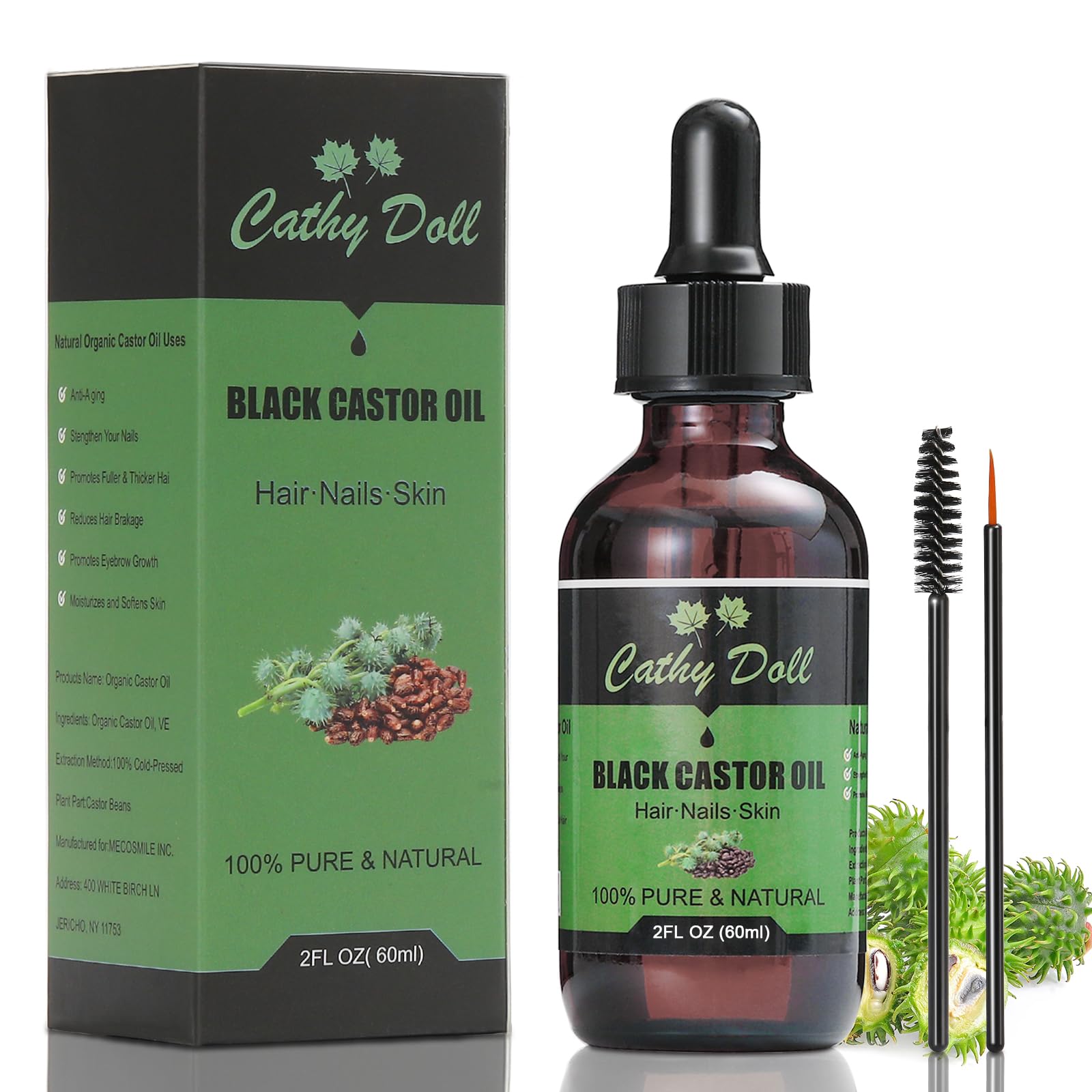 Jamaican Black Castor Oil. Organic Cold Pressed
