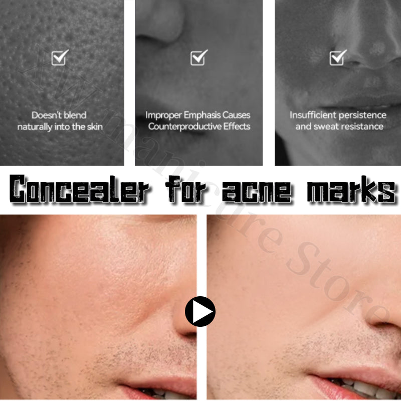 MANCODES Men's Toning BB Cream tube with hyaluronic acid and matte finish packaging