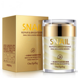 Jar of Snail Repair & Brightening Cream moisturizing face cream with snail mucin for smooth skin
