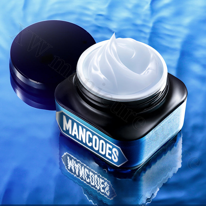 MANCODES Men's Toning BB Cream with Hyaluronic Acid in sleek black packaging