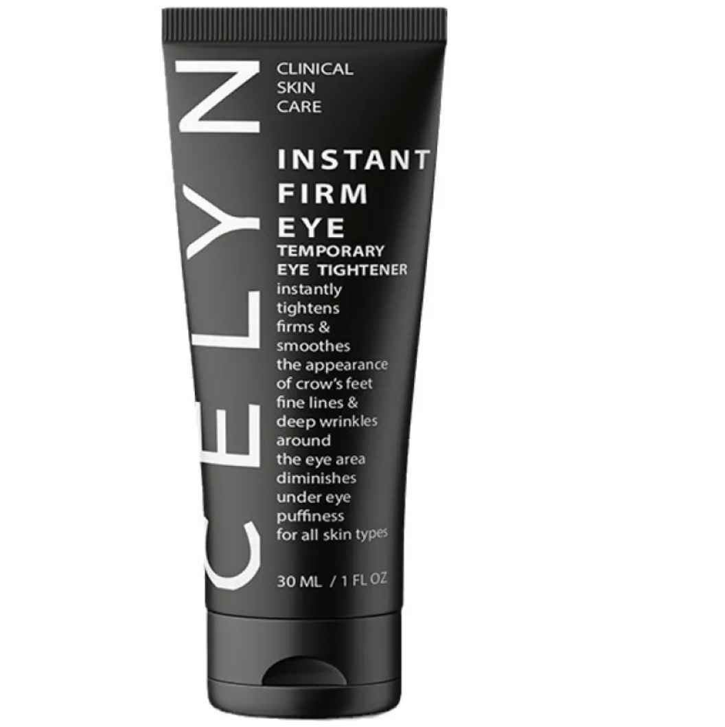 Compact bottle of Hydrating Eye Care Serum designed for under-eye hydration and brightening