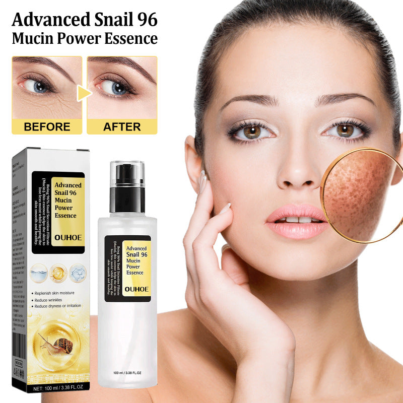 Bottle of Snail Collagen Power Repairing Liquid for skin repair and hydration