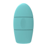 Reusable silicone facial ice mold in various colors for cooling skincare massage and puffiness reduction