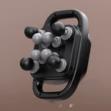 8-Head Massage Gun with 8 interchangeable heads and hot compress for deep tissue muscle relief
