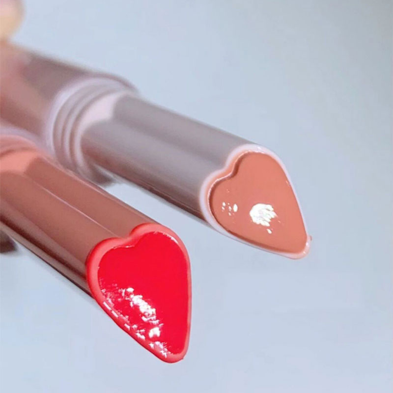 FLORTTE First Kiss Love Stick Lipstick pen with mirror and vibrant shades